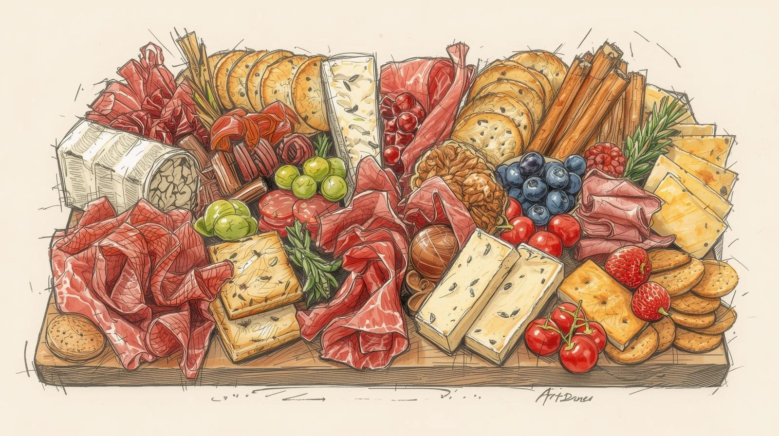 Meat and Cracker Tray