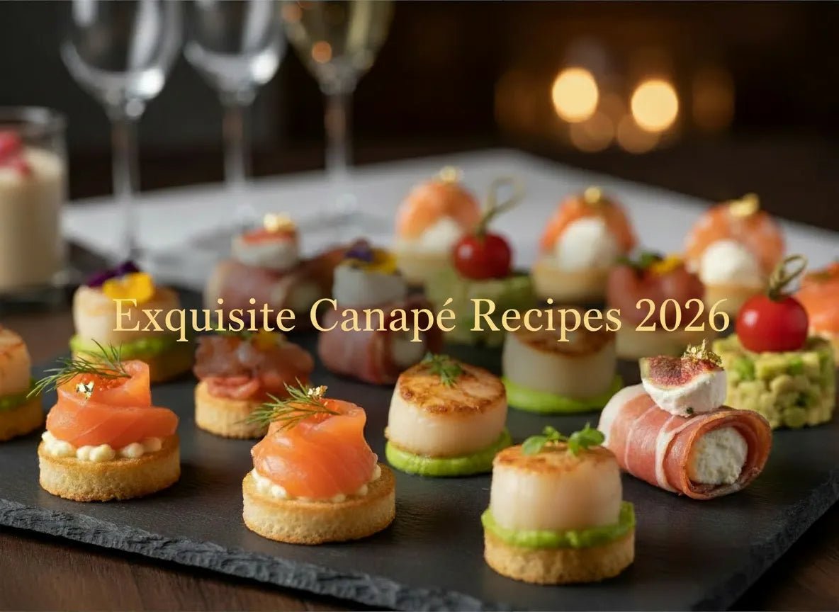 Luxury Canapes: Exquisite Canapé Recipes and Private Chef Dining Experiences - Fork and Flare