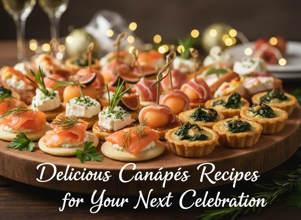 Canapés Recipes for Your Next Celebration