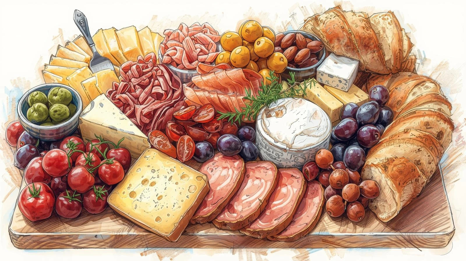 charcuterie board ingredients