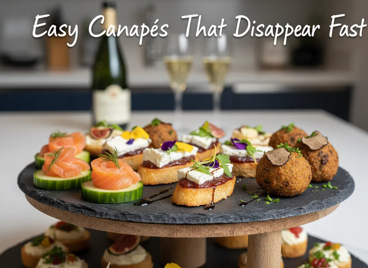 Easy Canapes that Disappear Fast