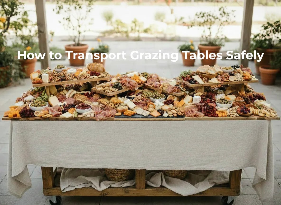 How to Transport Grazing Tables Safely: Tips to Transport Your Charcuterie - Fork and Flare
