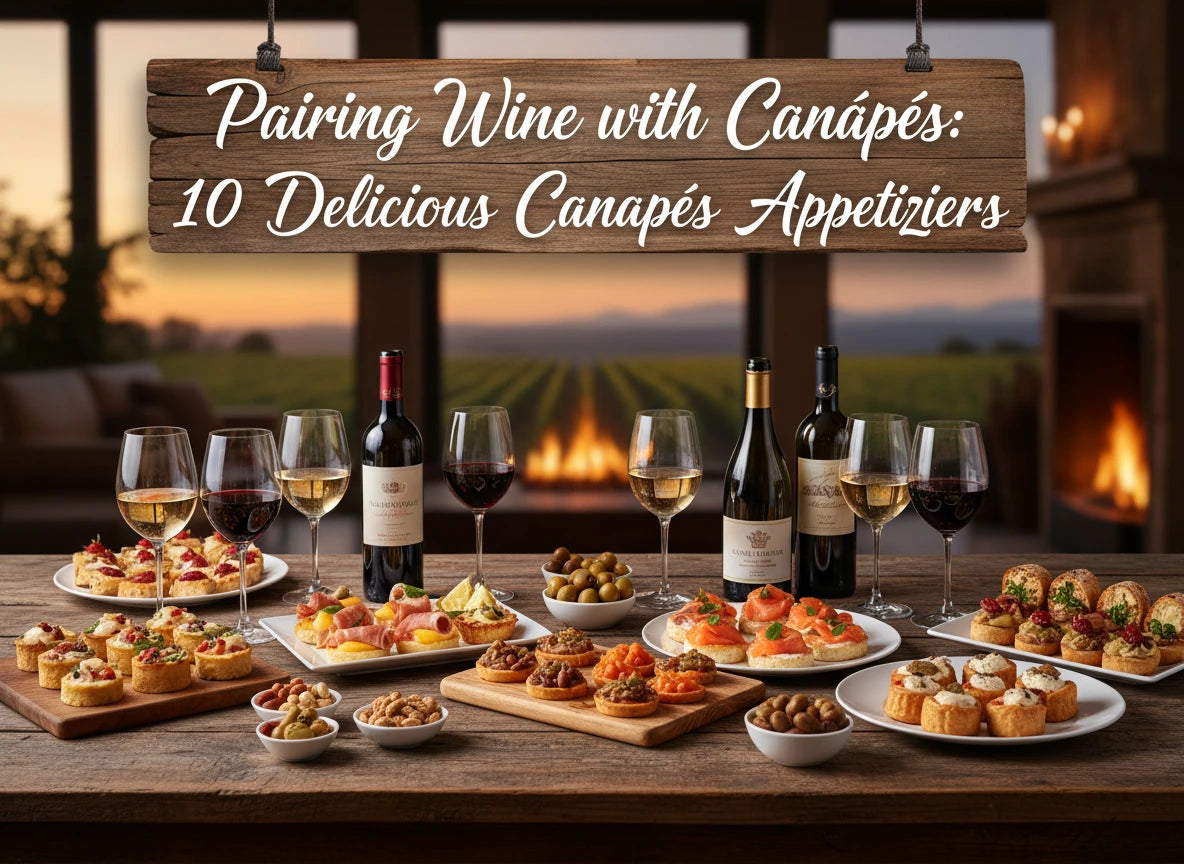 Pairing Wine with Canapés: 10 Delicious Canapés Appetizers