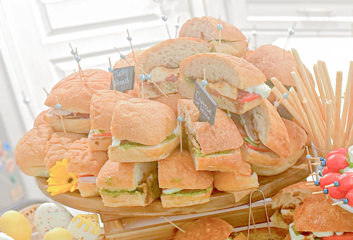 Bites Baby Shower Catering in Orange County: Charcuterie Grazing Tables