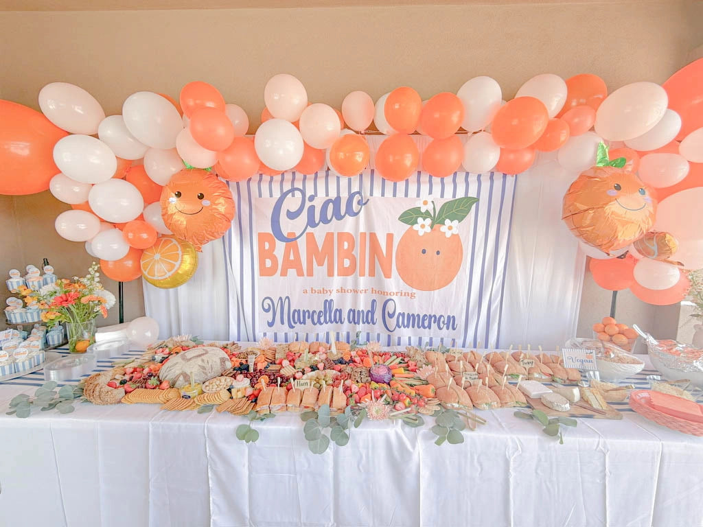 Baby Shower Catering in Orange County: Charcuterie Grazing Tables