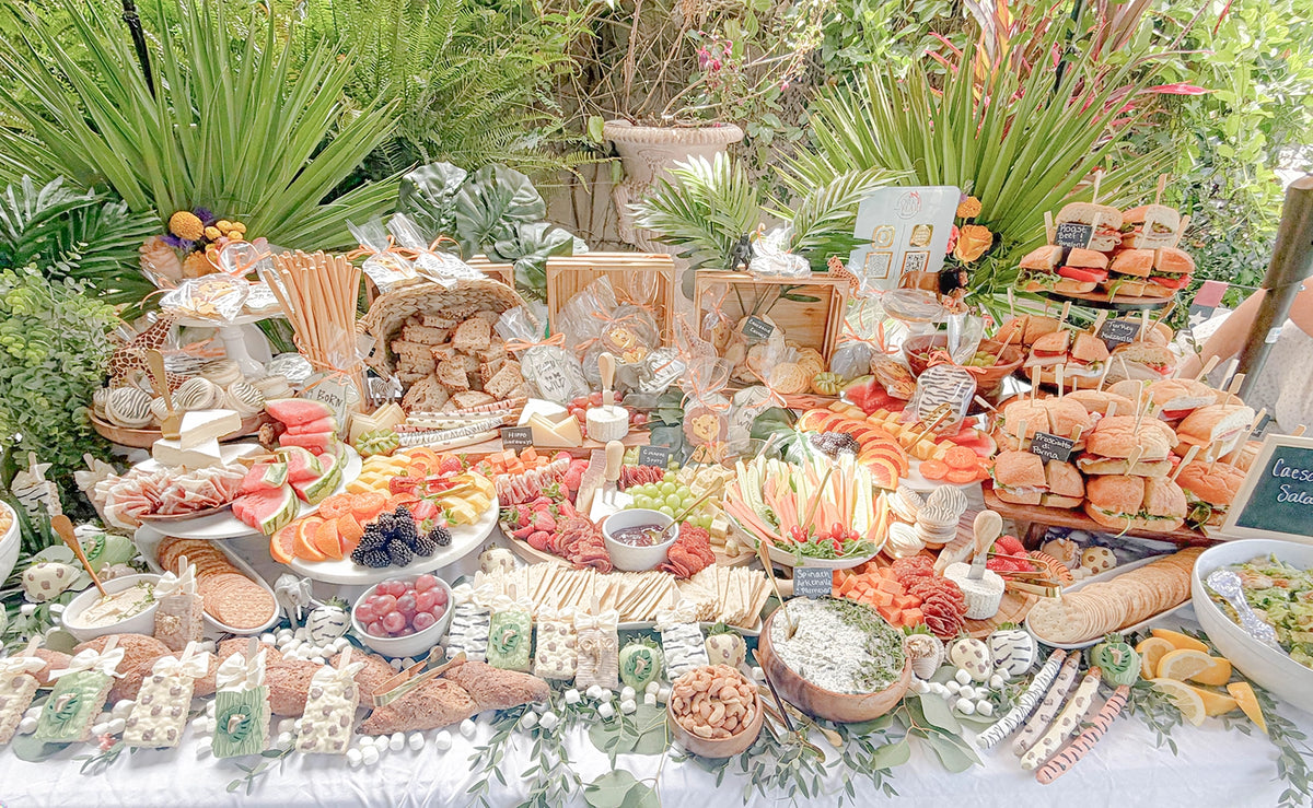 Baby Shower Catering in Orange County: Charcuterie Grazing Tables
