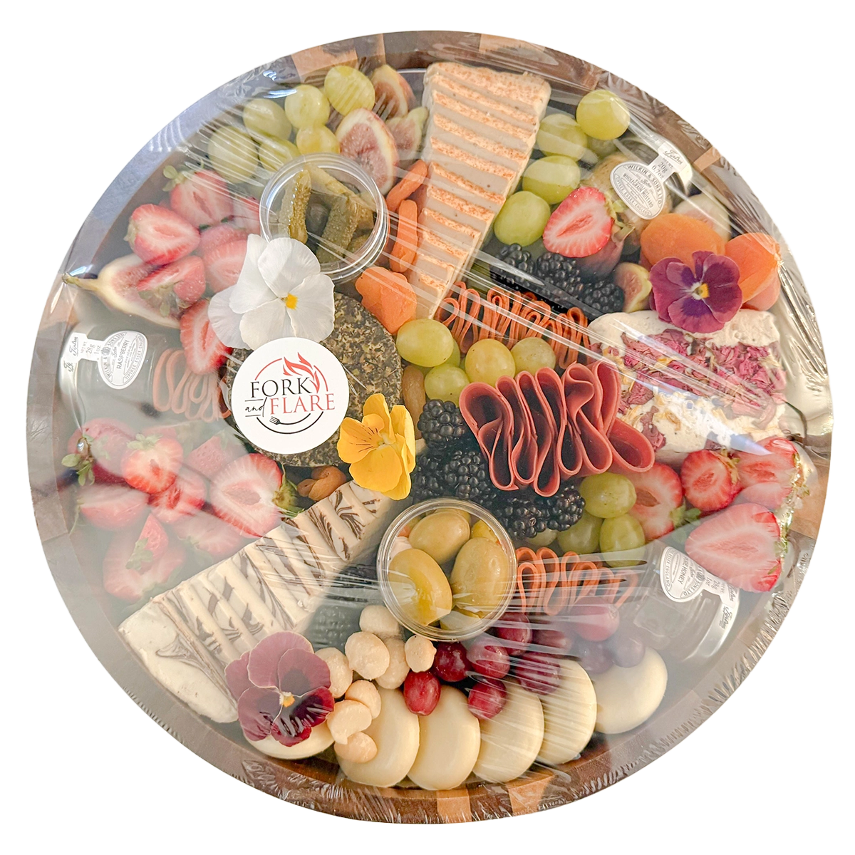 Vegan Charcuterie Board for 8 to 10 guests Orange County | Fork and Flare