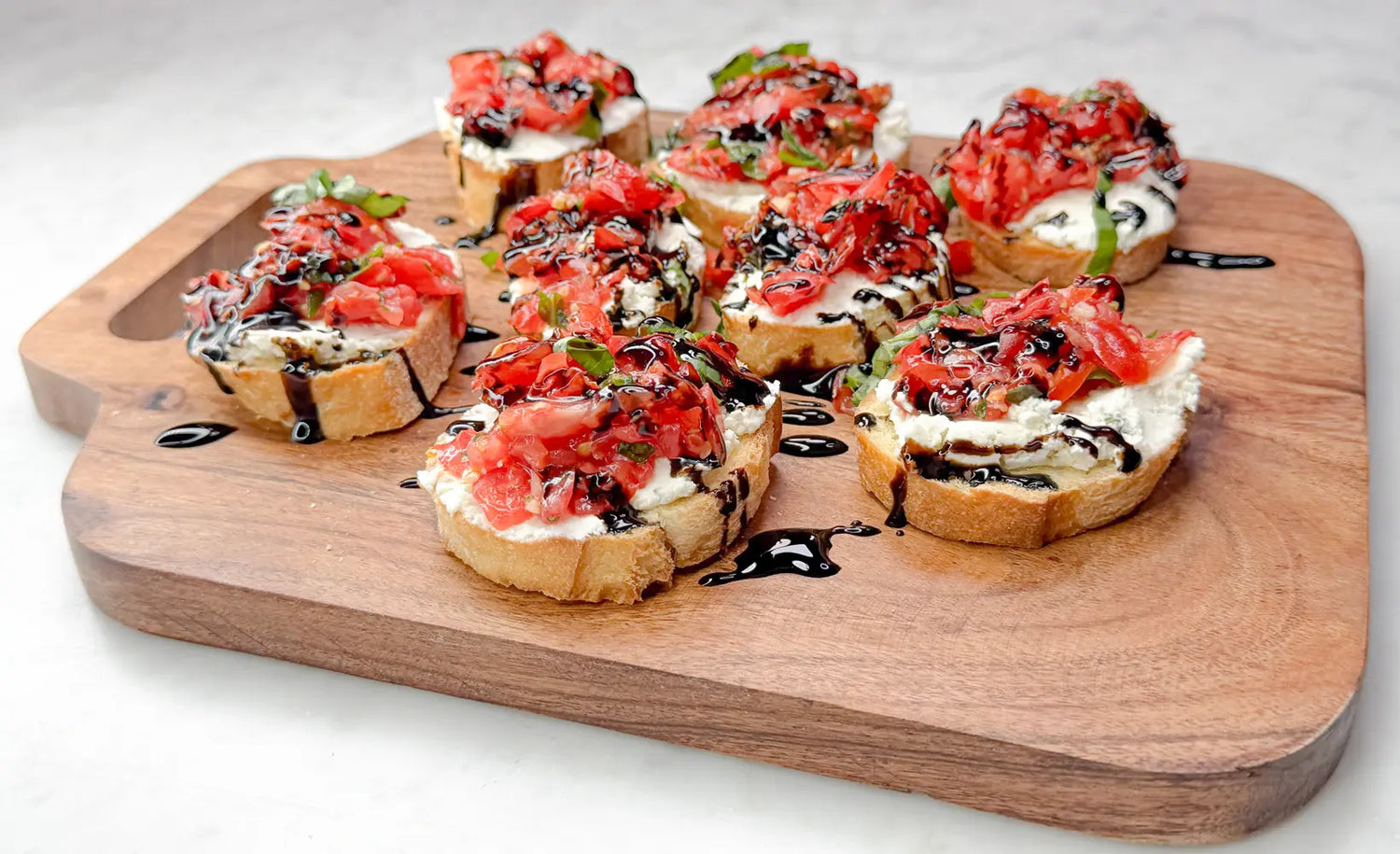 Fresh Bruschetta Canapés