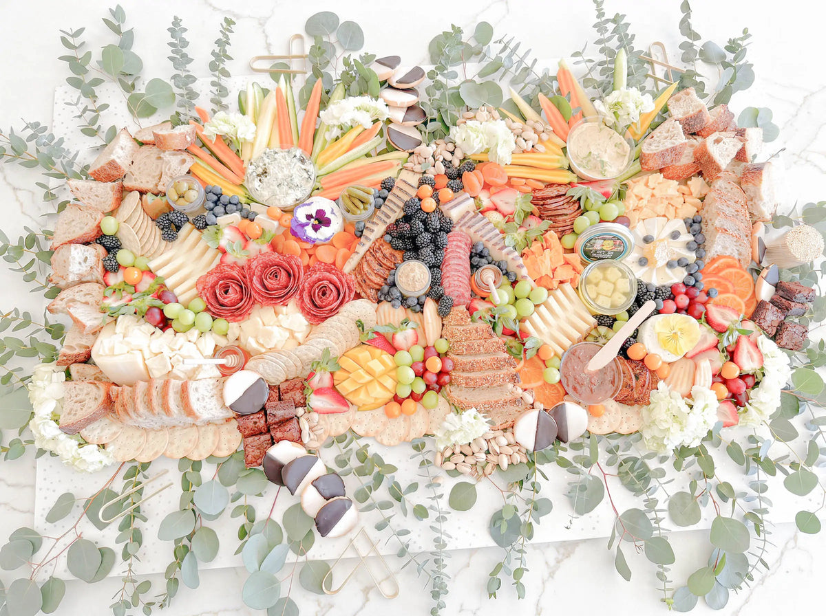 Flat Lay Grazing Table in Dana Point - Fork and Flare
