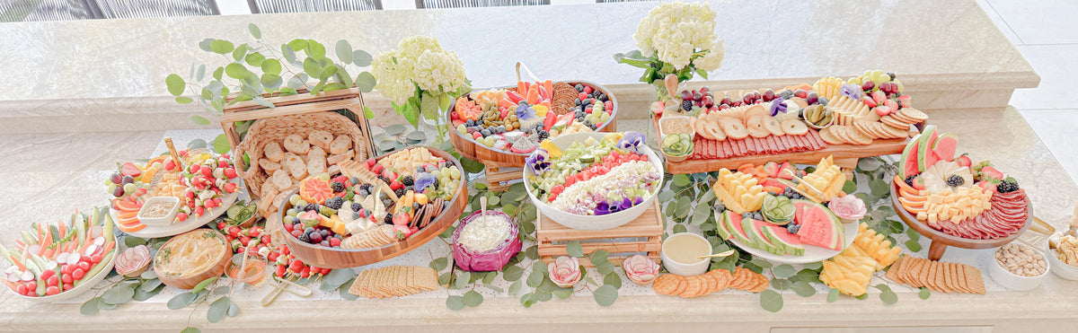 Charcuterie grazing table Orange County | Fork and Flare