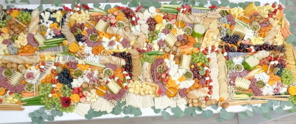 Charcuterie Grazing Table Fork and Flare