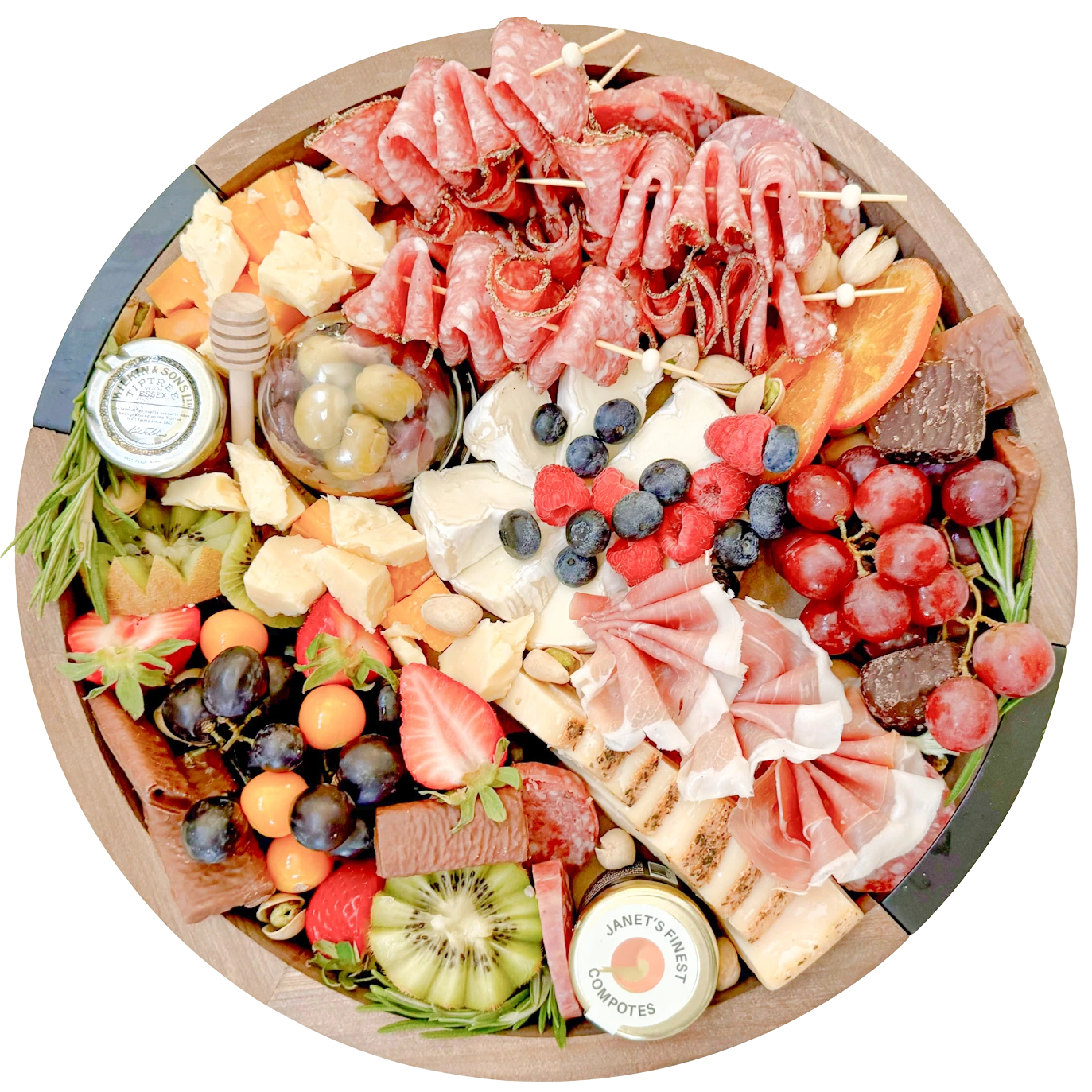 Small Charcuterie Board by Fork and Flare in Orange County CA
