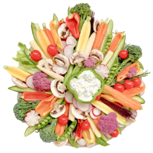 Crudites Board Fork and Flare Orange County