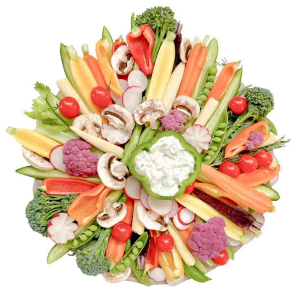 Crudites Board Fork and Flare Orange County