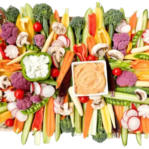 Crudites Platter Fork and Flare